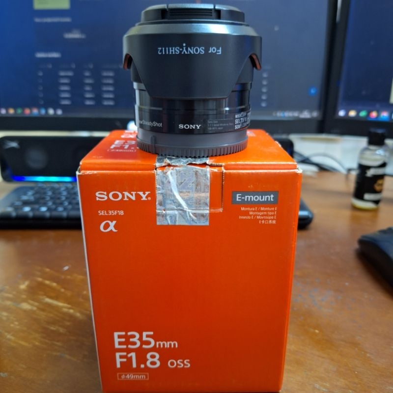 Jual Lensa Apsc Sony e-mount E 35mm F1.8 OSS | Shopee Indonesia