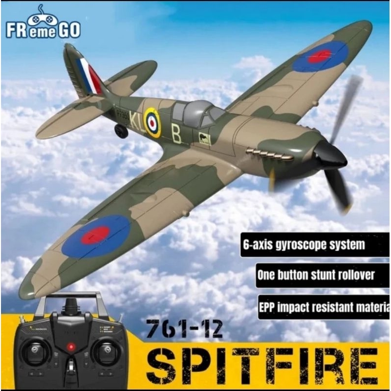 Jual Mini RC Plane Spitfire ws 400 mm Right Hand Throttle | Shopee ...