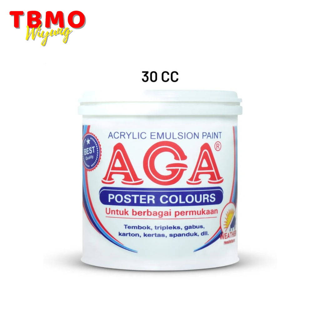 Jual TBMO Cat Aga / Cat Poster / Acrylic / Akrilik / Water Based 30cc ...