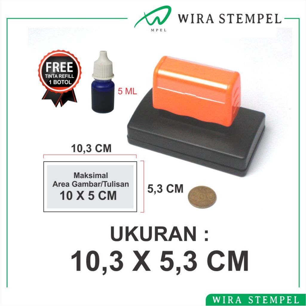 Jual Stempel Kardus Stampel Flash Custom Cap Jumbo Big Stamp Kemasan ...
