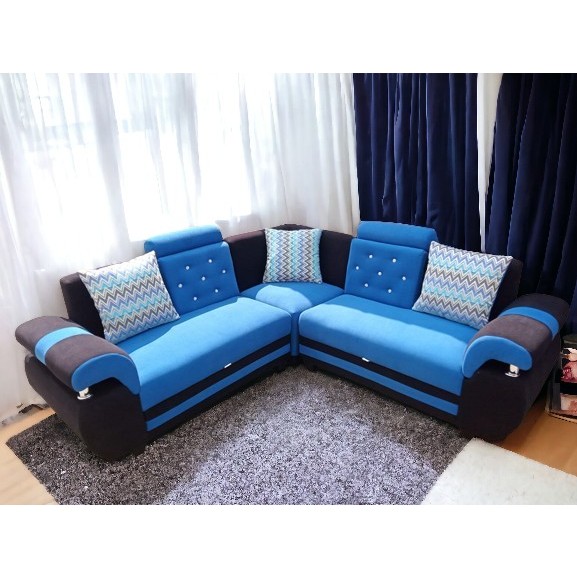 Jual Sofa L Sudut Minimalis Sofa L Sudut Ruang Tamu Shopee Indonesia