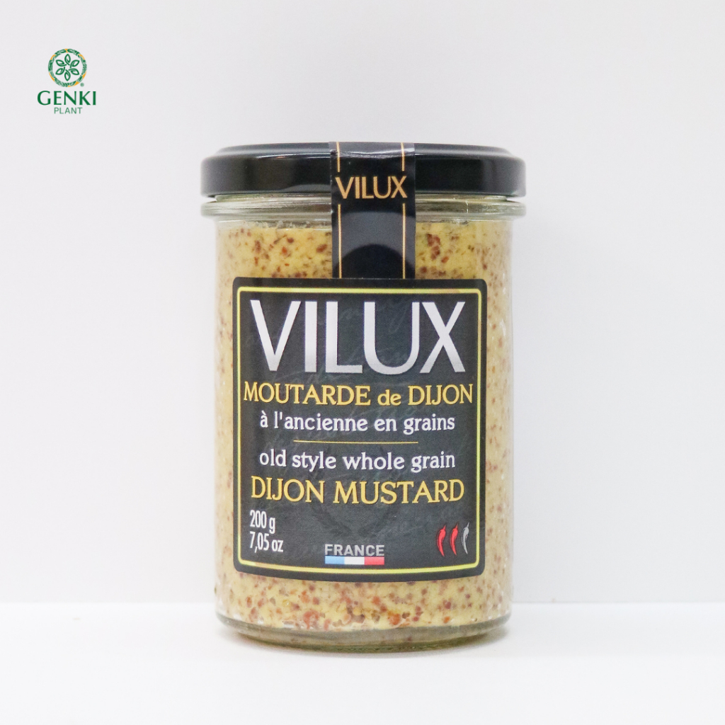 Jual Vilux Grainy Dijon Mustard 200 g Shopee Indonesia