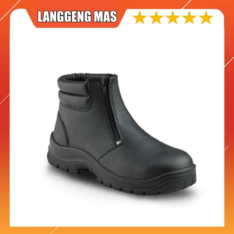 Jual Sepatu Safety Krushers TULSA Hitam Safety Shoes Krushers TULSA
