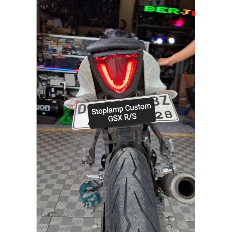 Jual stoplamp gsx r/s custom stoplamp lazzy | Shopee Indonesia