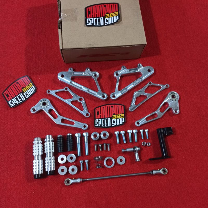 Jual Footstep Step Underbone Racing RC3 Bolong Gen 2 Ninja 150 R SS 150 ...