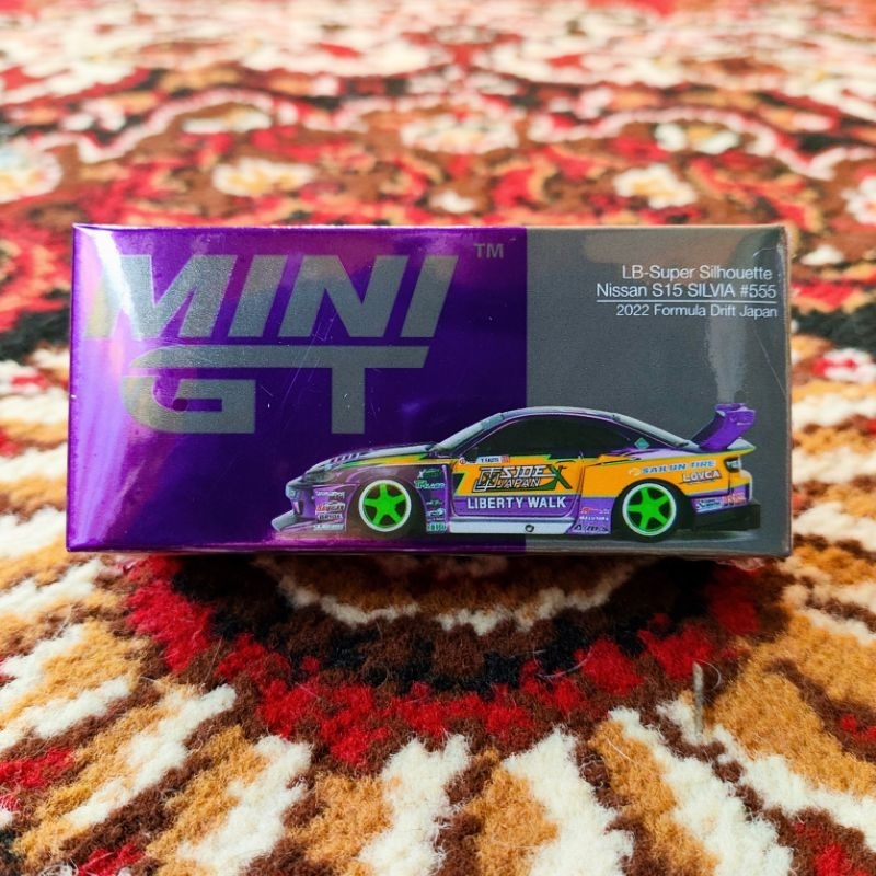 MINI GT 1:64 LB Nissan S15 Silvia #555 – Formula Drift Japan 2022 – Limited Edition