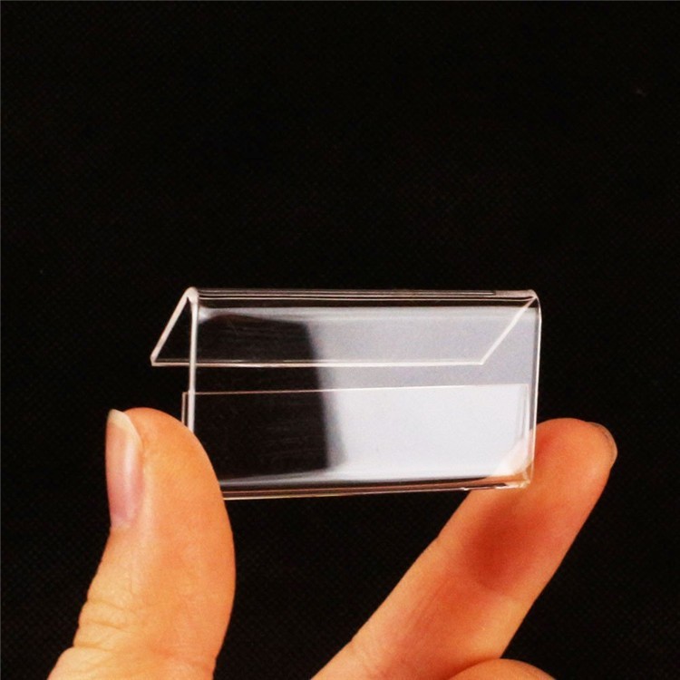 Jual PRICE TAG AKRILIK RAK STAND DISPLAY LABEL HARGA PRODUK UK 4 X 6 CM ...
