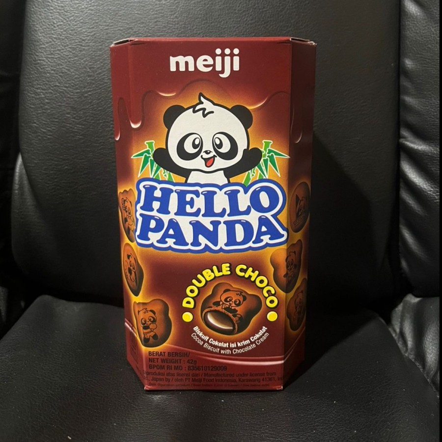 Jual Hello panda Double choco / Hello panda Cokelat isi krim cokelat ...