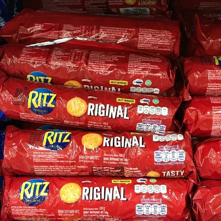 Jual RITZ CRACKER ORIGINAL TASTY&CRUNCHY 90 GR | Shopee Indonesia