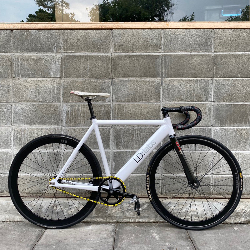 Jual Frameset LDG LDLabs MK2 Size 50 White Fork Carbon Easton EC90