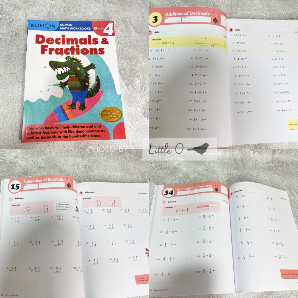 Jual Kumon Math Workbook Buku Latihan Matematika Anak SD Grade 1 2 3 4 ...