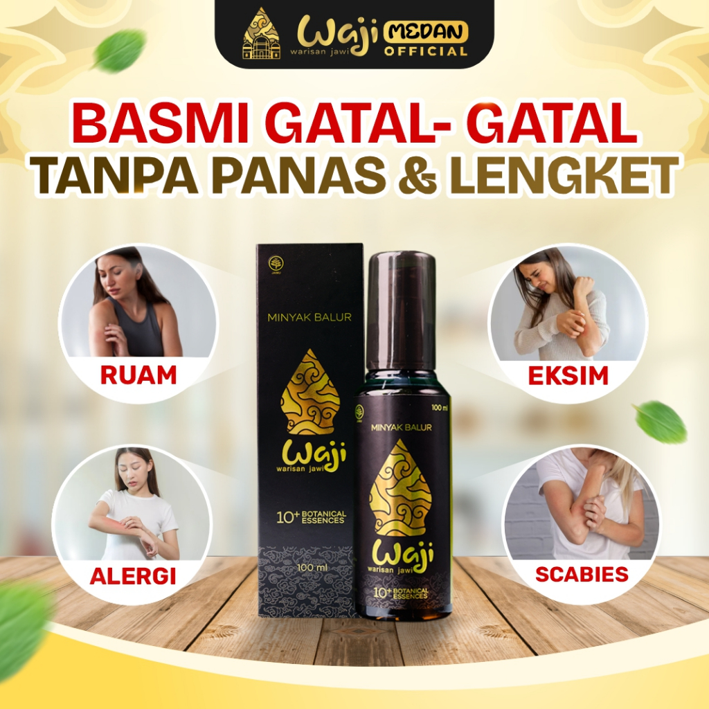 Jual Minyak Waji - Obat Gatal Eksim Ruam Alergi Scabies Kurap Panu ...