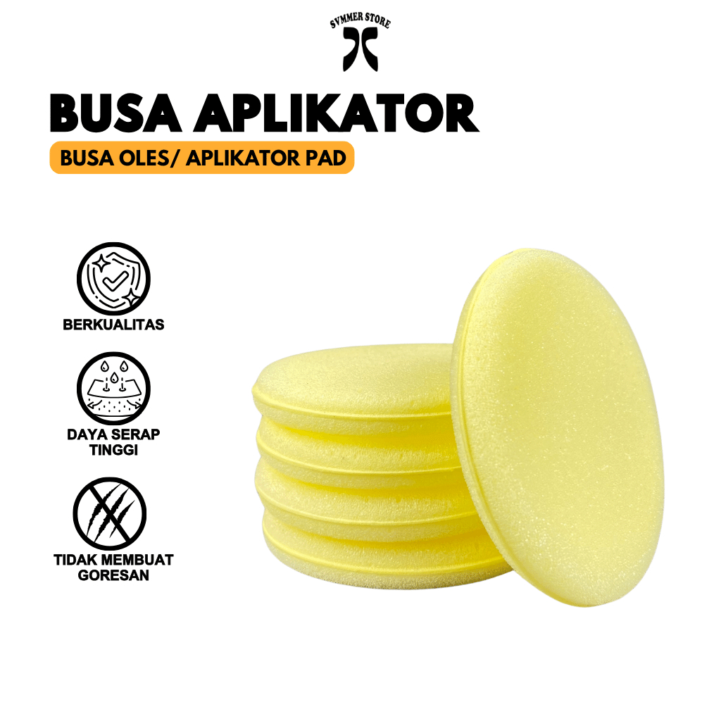 Jual Spon Aplikator Busa Poles Applicator Pad Sponge Applicator