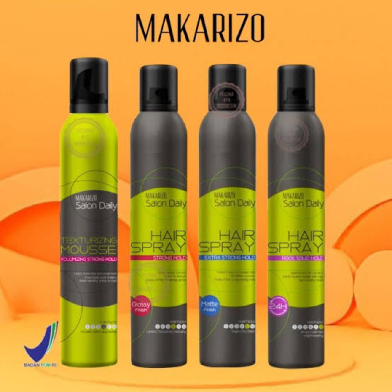 Jual Makarizo Salon Daily Hair Spray 376ml | Shopee Indonesia