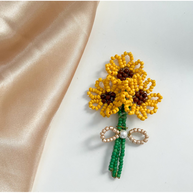 Jual GANTUNGAN KUNCI BUKET BUNGA BEADS - BEADS FLOWER BOUQUET KEYCHAIN ...