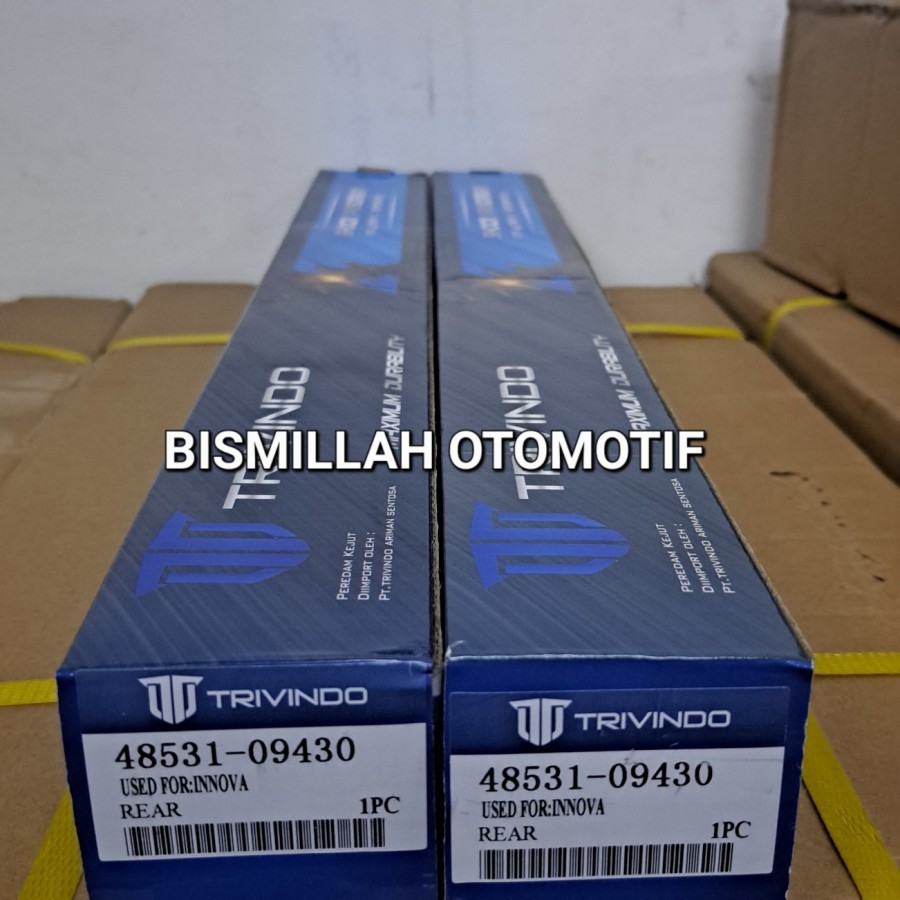 Jual Shock breaker Trivindo Toyota inova belakang rear origin | Shopee ...