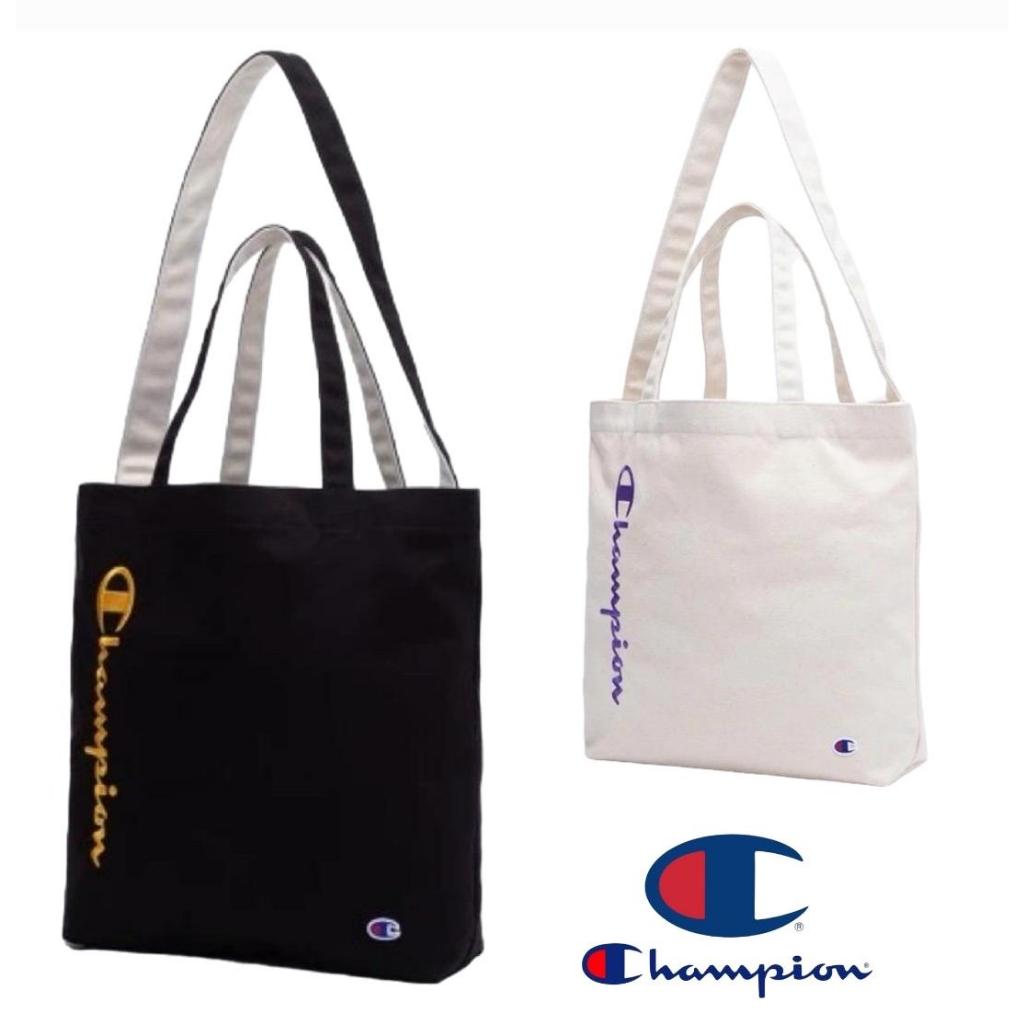 17494 Totebag Champion Tas Canvas Slempang Panjang Pendek 41x37x8