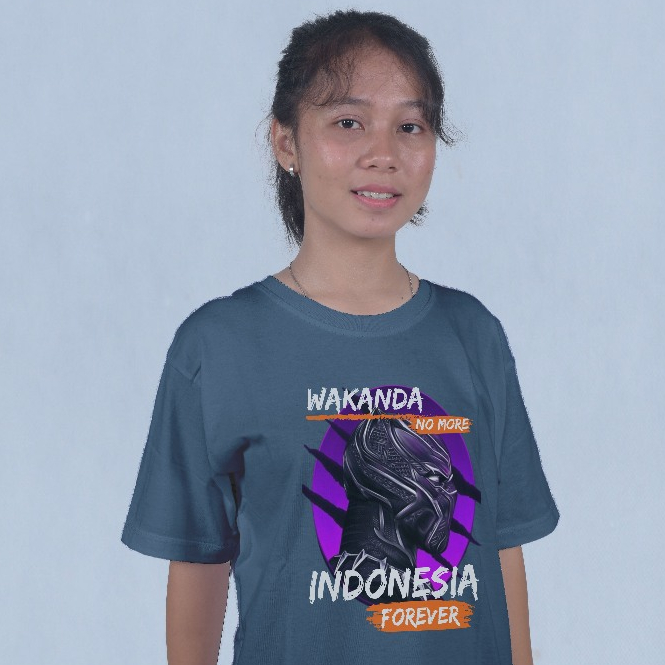 Jual Baju Kaos Atasan Sure Wakanda No More Tshirt Distro T Shirt