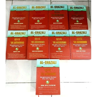 ( PROMO BUKU MURAH ORIGINAL ) BUKU AGAMA ISLAM / BACAAN ISLAM / 1 PAKET 9 BUKU / JILID 1 - 9 / IHYA ULUMIDDIN JILID 1 - 9 / AL-GHAZALI / FILSAFAT / ISLAM