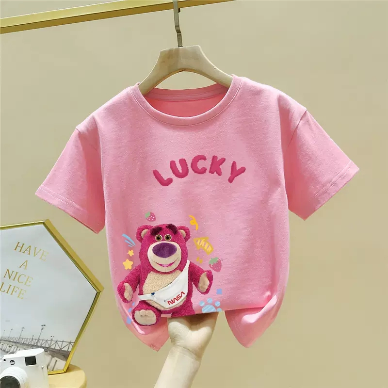 Jual Lisyagirl - Baju Atasan Kaos Anak Perempuan 2- 12 Tahun Lengan
