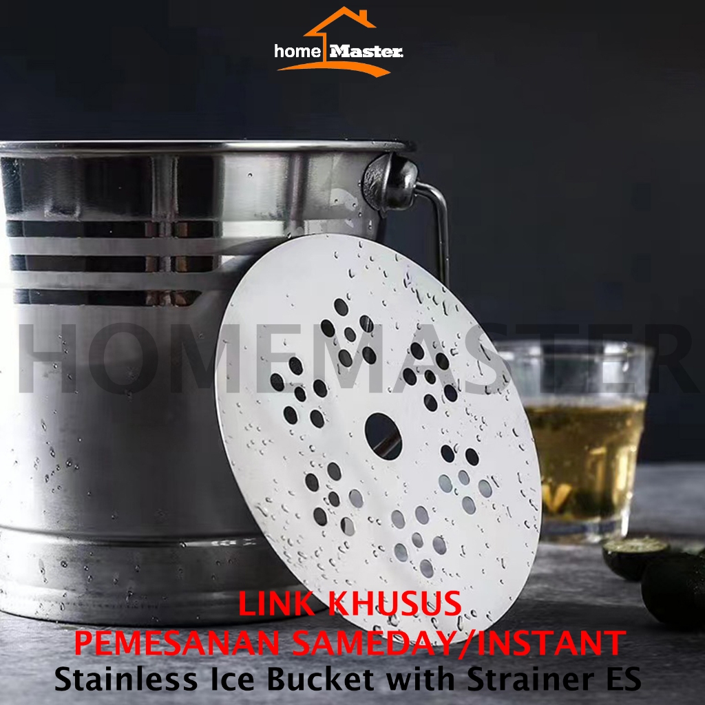 Jual GO Ember/Bucket Es/Ice/ICE BUCKET Stainless Strainer 3L ES30S ...