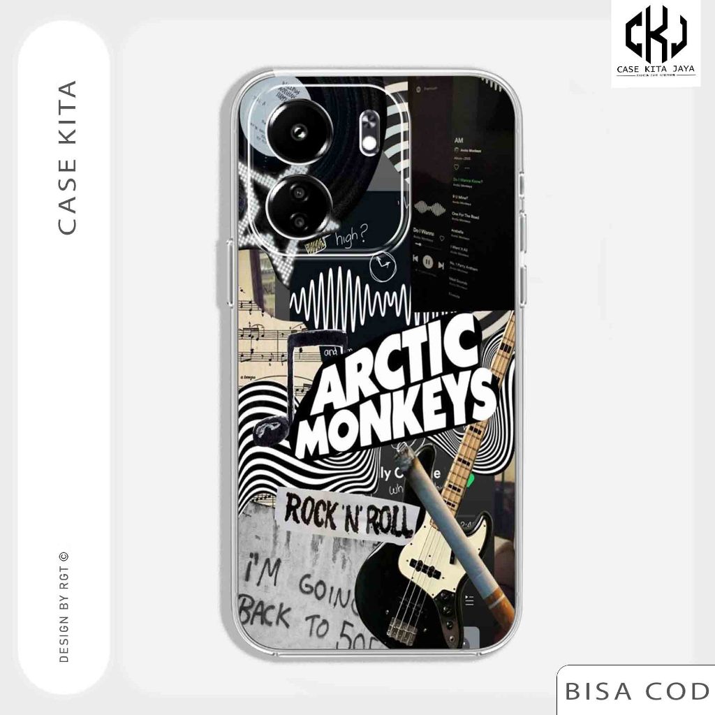 Jual Case XIAOMI REDMI 13C / POCO C65 - Casing Hp Motif Stkr01 Clear