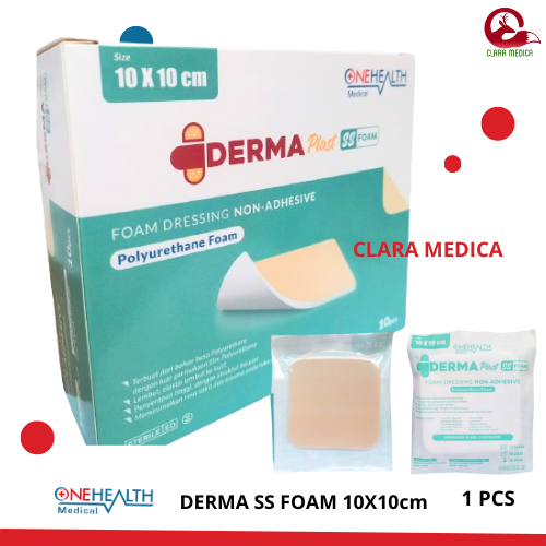 Jual Dermaplast SS Foam Dressing Non Adhesive 10 x 10 cm Onehealth