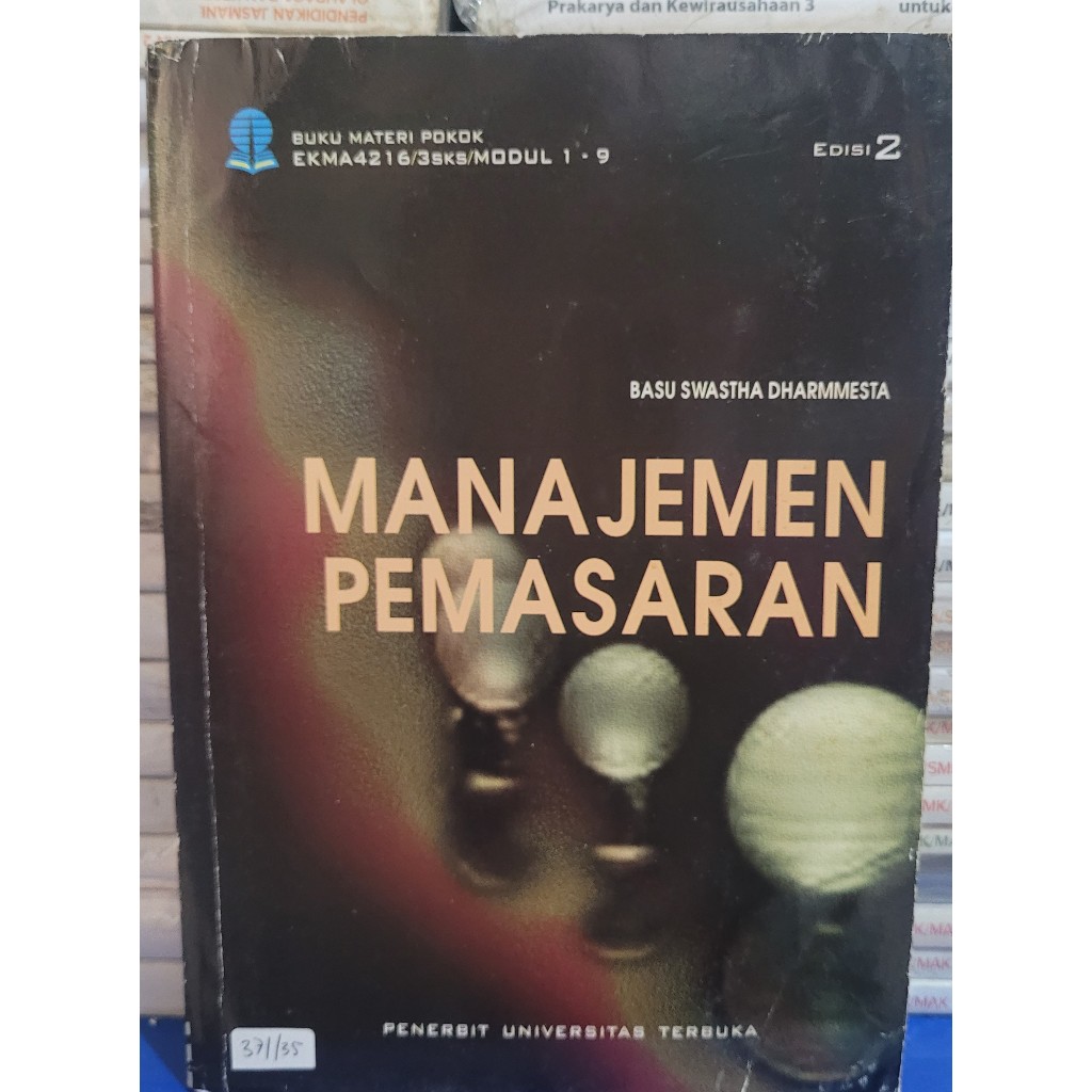 Jual BUKU UNIVERSITAS TERBUKA - MANAJEMEN PEMASARAN EDISI 2 | Shopee ...