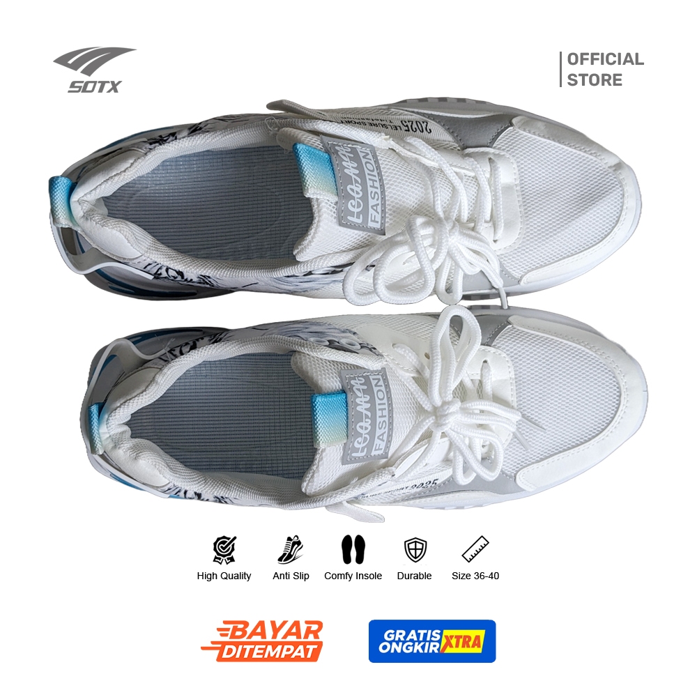 Jual Sepatu SOTX P2B Sneakers Pria Original Sepatu Kasual Pria Korean ...