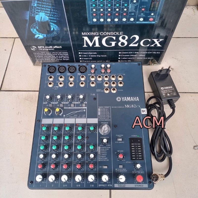 Jual MIXER YAMAHA MG82CX GRADE A MG 82 CX Shopee Indonesia