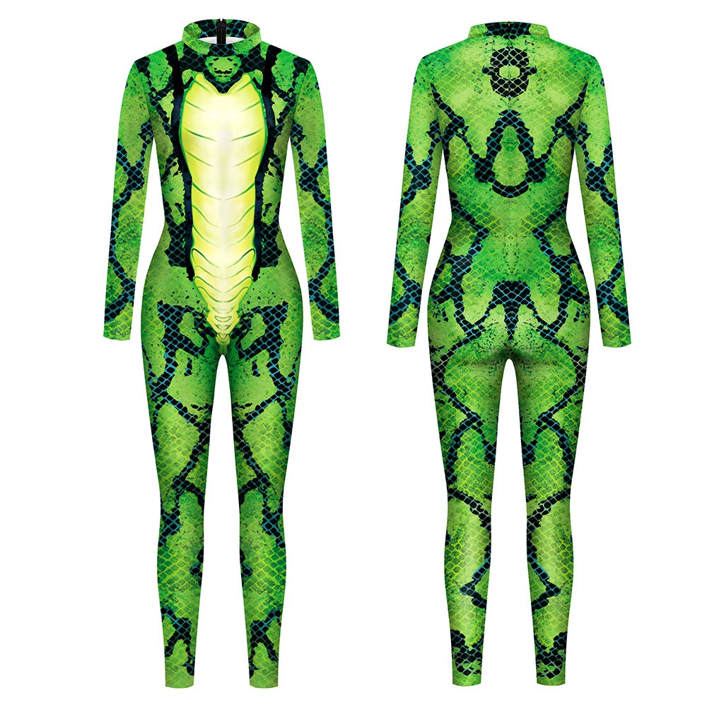 Vrouwen Volwassen Halloween Robot Afgedrukt 3d Cosplay Jumpsuit Cyberpunk Boxpakje Fancy Dress Kostuum Voor Carnaval Partijen