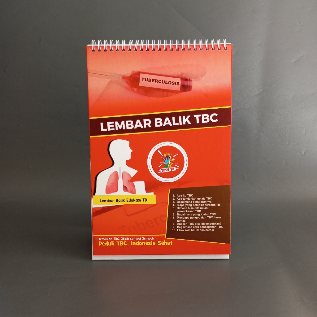 Jual Buku Lembar Balik TBC/ Lembar Balik Tuberculosis/ Lembar Balik TB ...