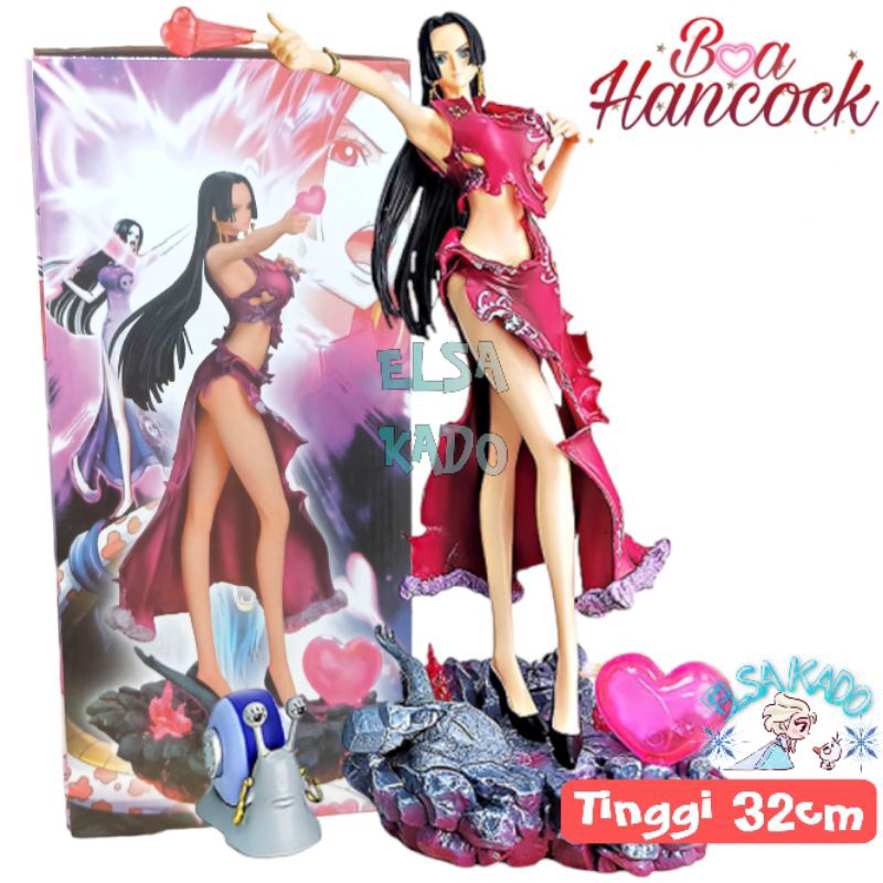 Jual Action Figure Boa Hancock One Piece Besar Love Diorama Den Den