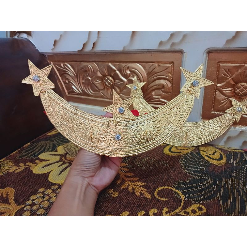 Jual bulan sabit bintang adat NTT/ikat kepala adat NTT | Shopee Indonesia