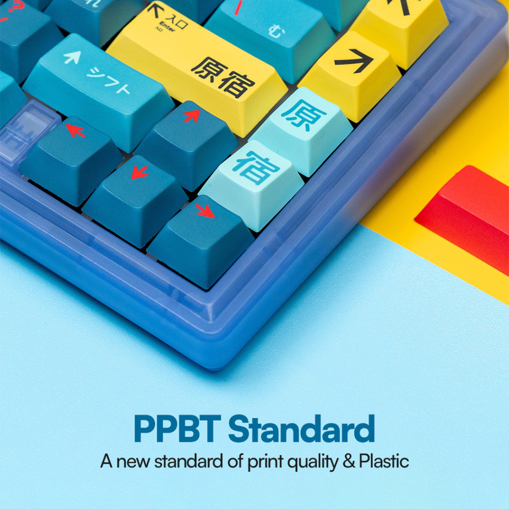 Jual PPBT HARAJUKU PBT Dye Sub Keycap Set Japanese Root by Press Play ...
