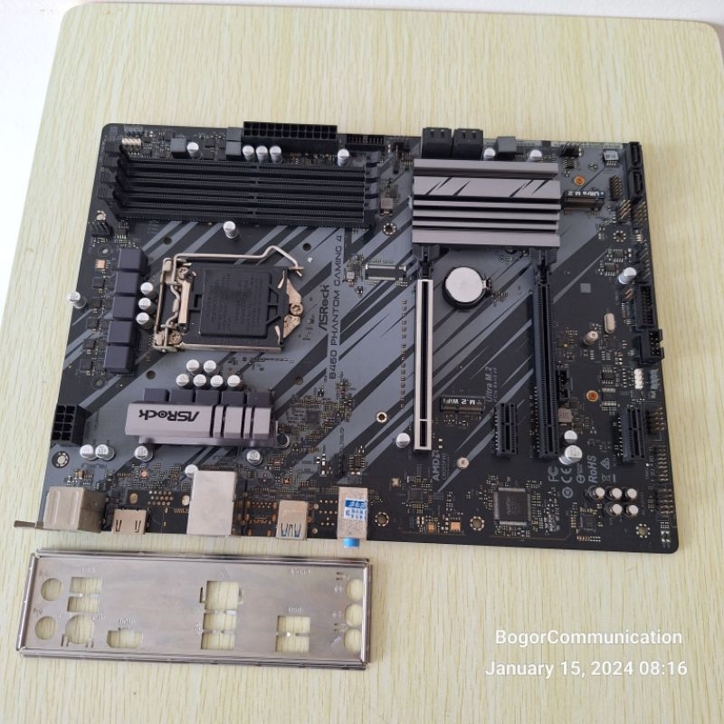 Jual Motherboard Asrock B460 Phantom Gaming 4 Intel Comet Lake LGA1200 ...