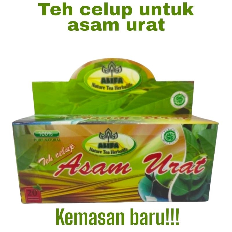 Jual Teh Celup Asam Urat Isi Teh Celuh Minuman Herbal Alami Shopee Indonesia