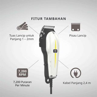 Jual Wahl Super Taper Corded Clipper Alat Cukur Rambut Profesional Shopee Indonesia