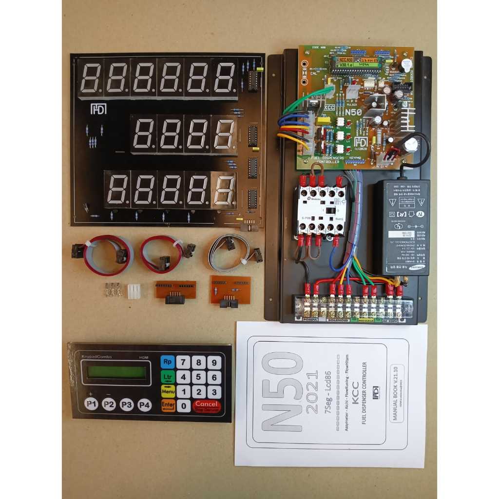 Jual CPU PERTAMINI/POM MINI HDM N-50 PlatTatakan Segmen KeypadCombo ...