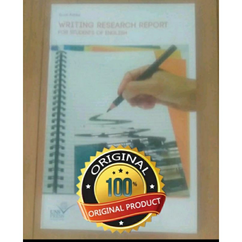 Jual WRITING RESEARCH REPORT FOR STUDENTS OF ENGLISH ( ORI ) | Shopee ...