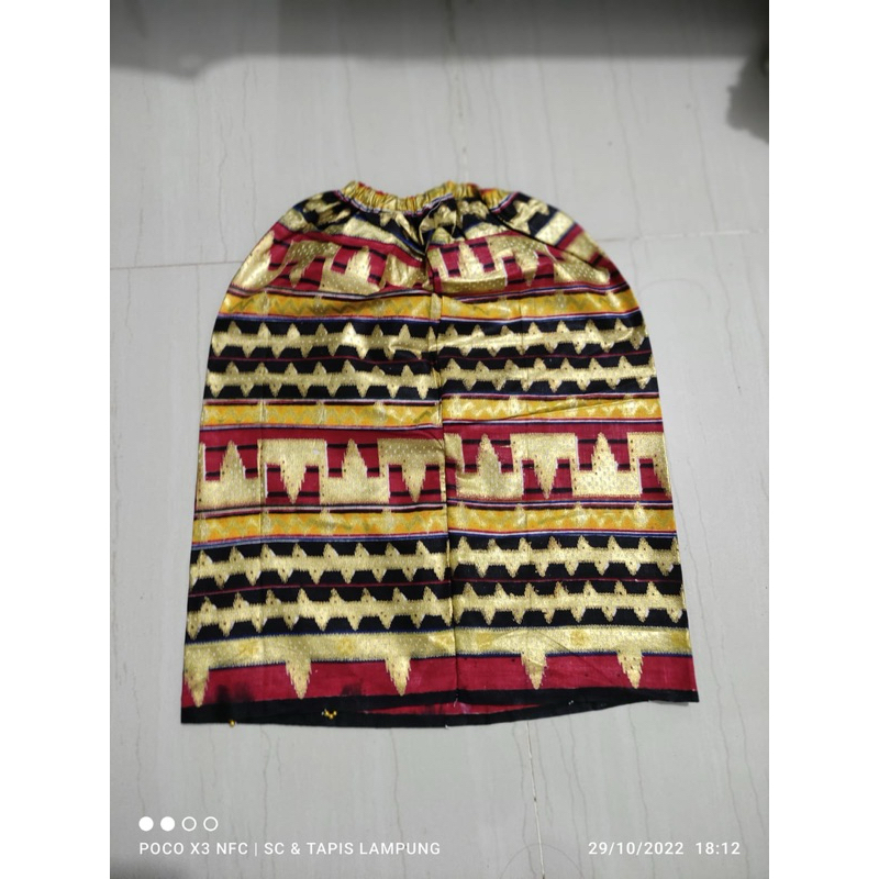 Jual kostum pakaian adat tari nari karnaval lampung rok prada | Shopee