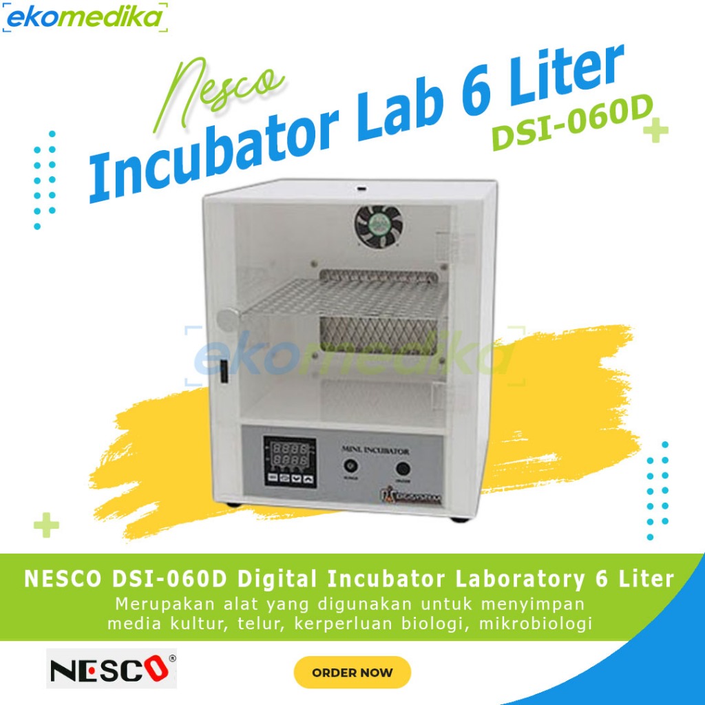 Jual NESCO DSI-060D Digital Incubator Laboratory 6 Liter / Mini ...