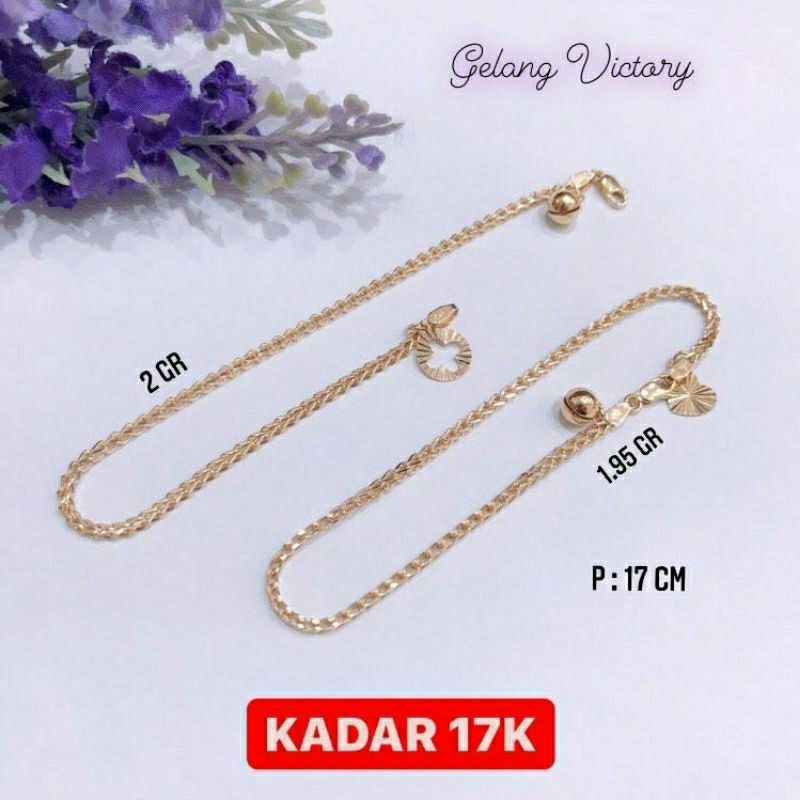 Jual Gelang Victory Emas Asli Gelang Tangan Mas Gelang Emas Kadar