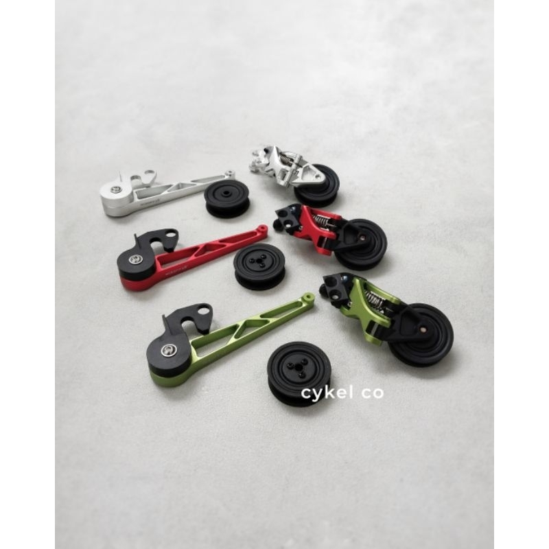 Jual aceoffix tensioner pulley wheel rear derailleur brompt p line t ...