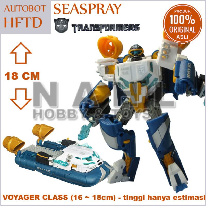 Jual Robot Transformers ROTF Autobot Sea Spray Voyager Class dan HFTD ...