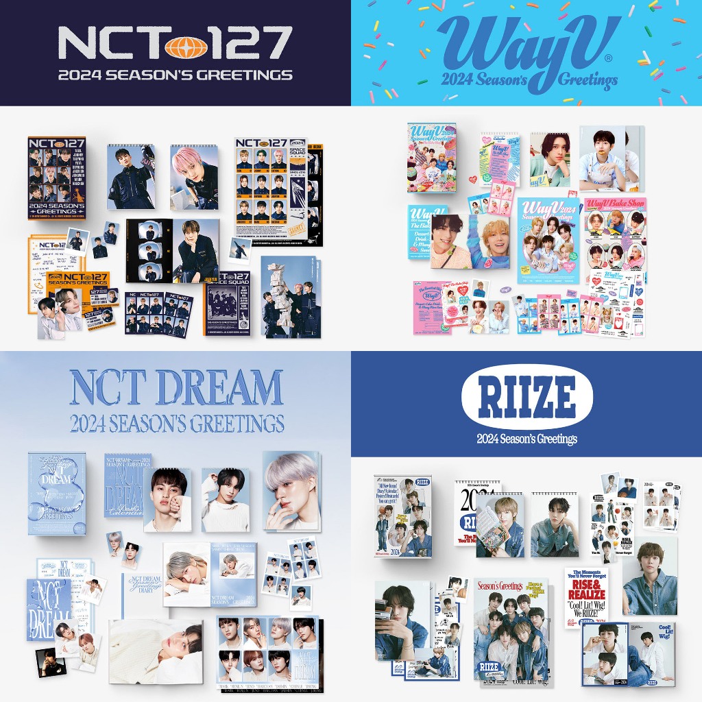 Jual Sharing Season Greeting 2024 Nct 127 Nct Dream Wayv Riize Shopee Indonesia 3648