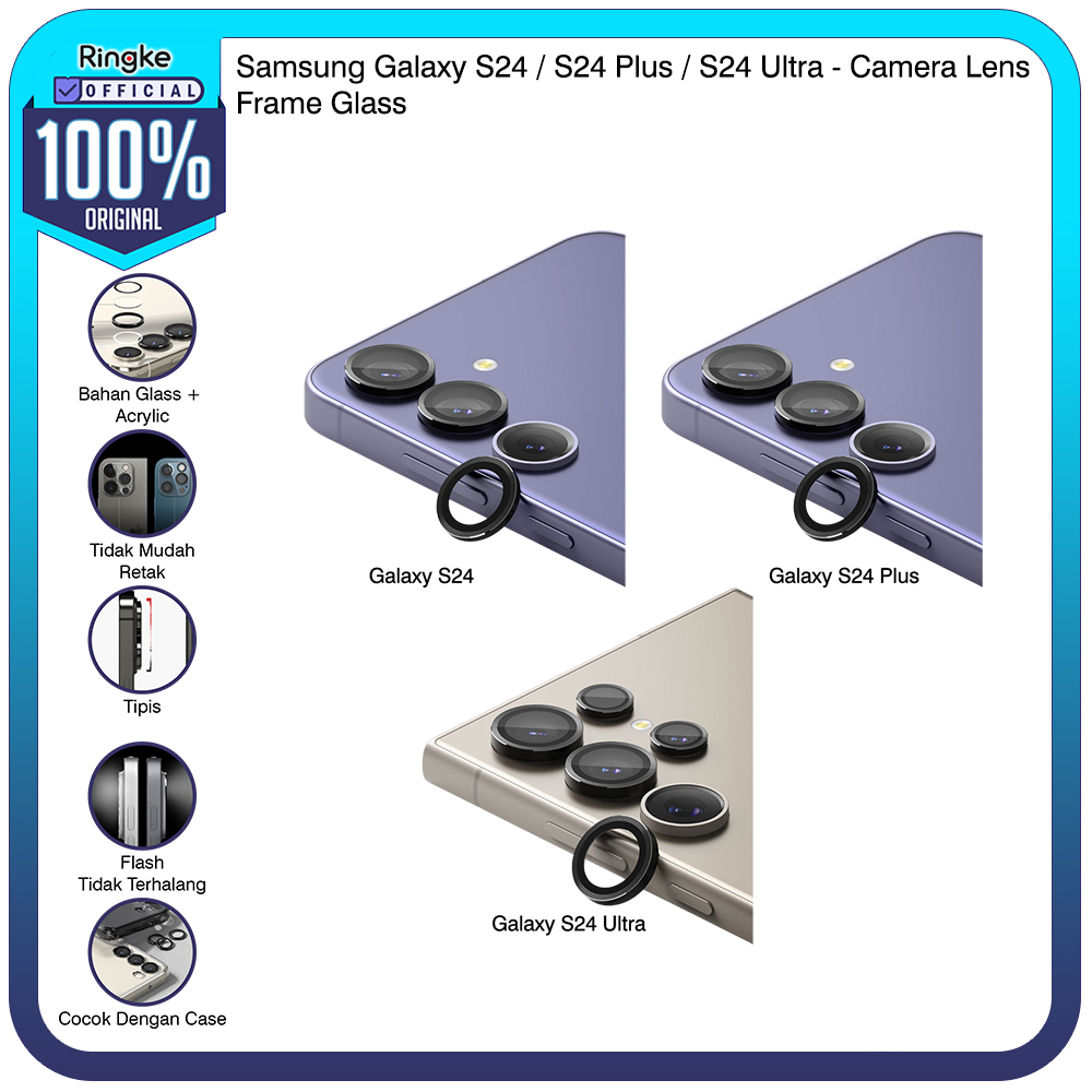 Galaxy S24 Ultra Lens Protector | Camera Lens Frame Glass