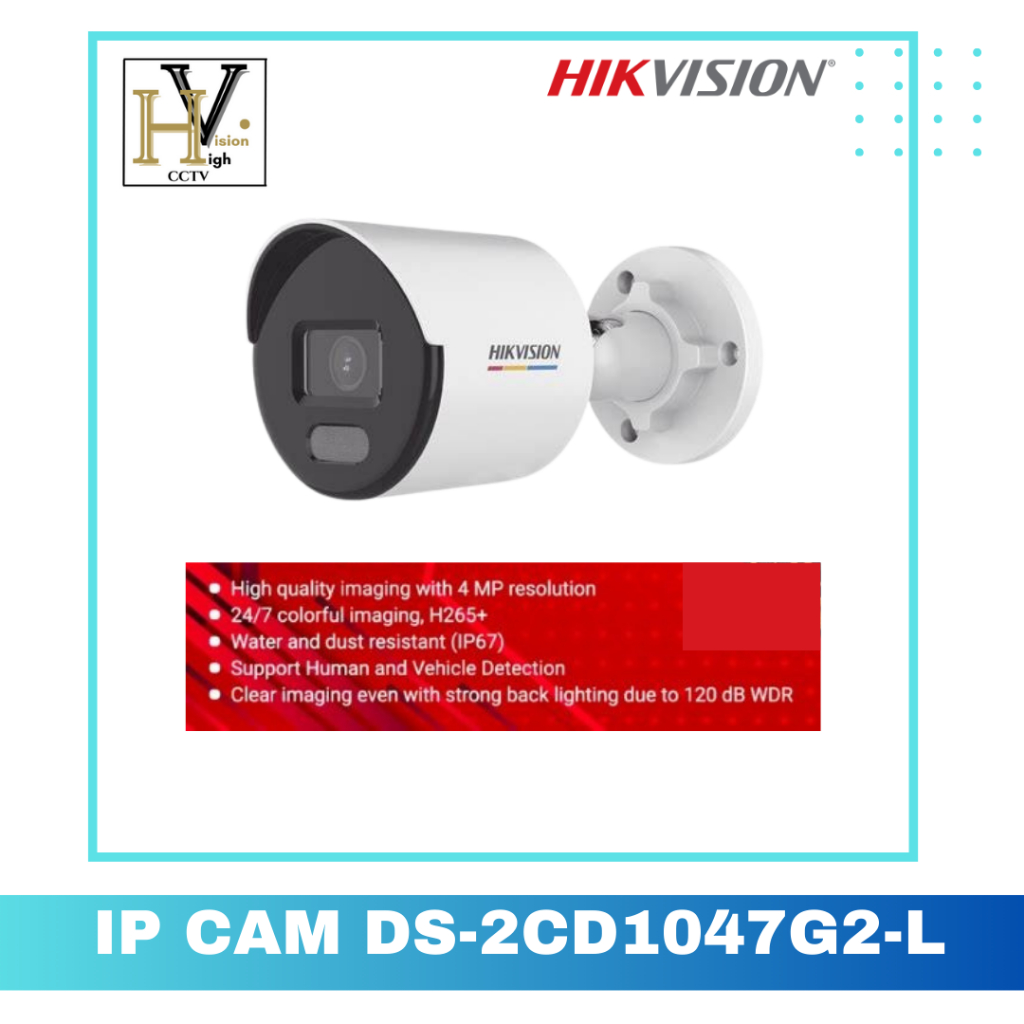 Jual Ip Camera Hikvision 4mp Ds 2cd1047g2 L Colorvu Shopee Indonesia