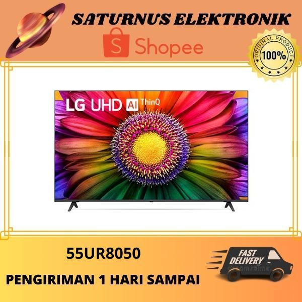 Jual LG 55 Inch 55UR8050 Uhd 4K Smart Tv 55UR8050PSB Magic Remote