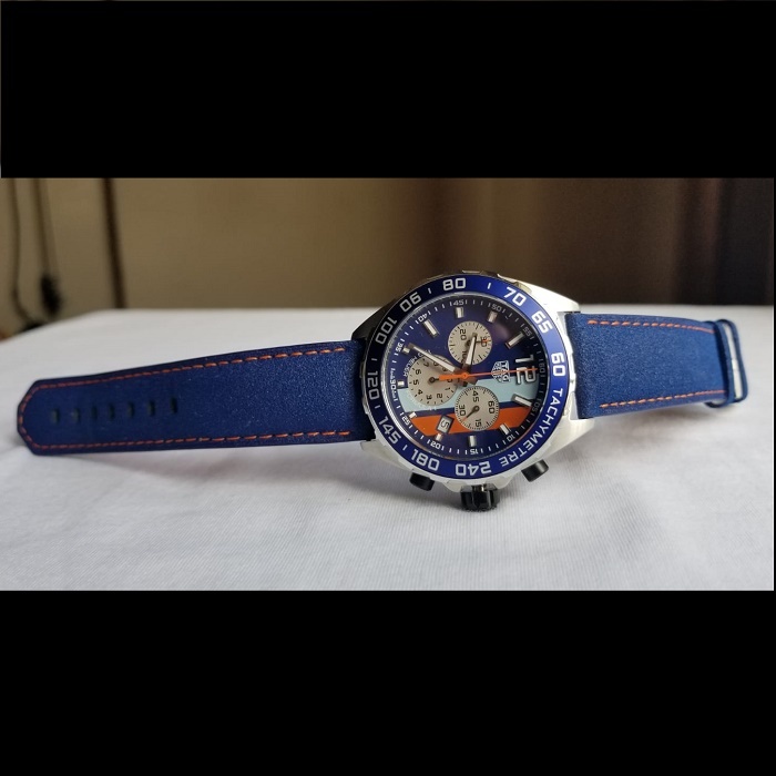 JAM TANGAN TAG HEUER FORMULA 1 GULF EDITION ORIGINAL PRELOVED